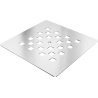 Mexen Stone+ Abdeckung für Duschwanne, inox - 44910001