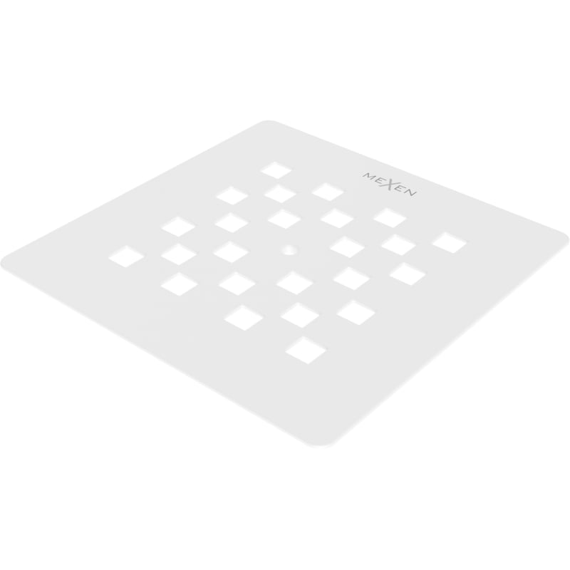 Mexen Stone+ shower tray cover, white - 44910020