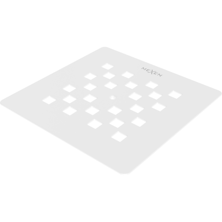 Mexen Stone+ aluslaatta suihkualtaalle, valkoinen - 44910020