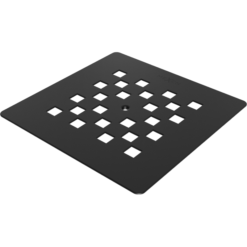 Mexen Stone+ enmascaradora para plato de ducha, negra - 44910070