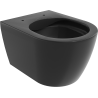 Mexen Carmen inodoro sin reborde, negro mate - 3388XX85