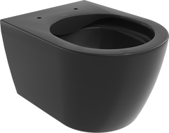 Mexen Carmen inodoro sin reborde, negro mate - 3388XX85