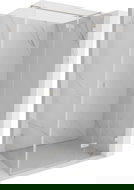 Mexen Lunar T Duschkabine Schwenktür rechts 90 x 110 cm, transparent, gebürsteter Nickel - 834T-090-110-97-00-P