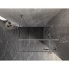 Mexen Lunar T paremalt avatav dušikabiin 100 x 100 cm, läbipaistev, harjatud nikkel - 834T-100-100-97-00-P