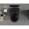 Mexen Carmen inodoro Rimless con asiento de cierre lento slim, duroplast, negro mate - 30881085