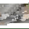 Mexen Carmen cuvette WC sans bride avec abattant slim à descente progressive, duroplast, blanc brillant - 30880400