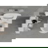 Mexen Carmen wc-kom met Rimless-systeem met zacht sluitende slanke zitting, duroplast, glanzend wit - 30880400
