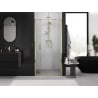 Mexen Exo-F porta doccia pieghevole 120 cm, trasparente, dorata - 816-120-000-50-00