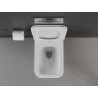 Mexen Cube Rimless WC-pott koos aeglaselt sulguva õhukese duroplastist prill-lauaga, valge läige - 30924000