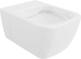 Mexen Margo riputav Rimless WC-pott, valge läige - 3342XX00