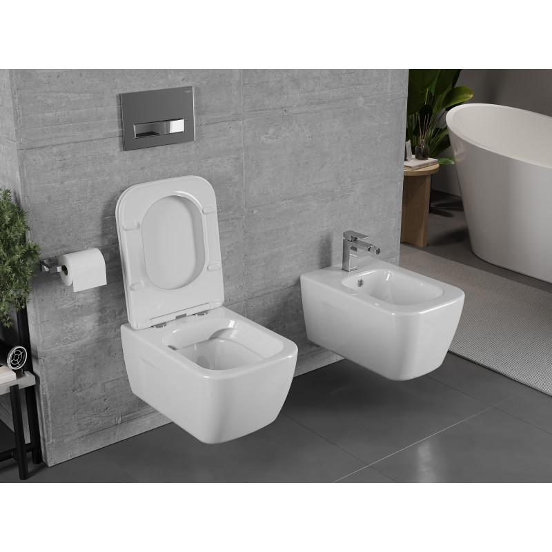 Mexen Margo wc-pot Rimless, wit glans - 3342XX00