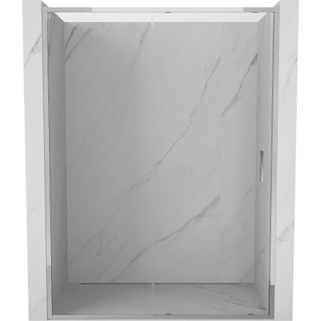 Mexen Exo drzwi prysznicowe rozsuwane 200 cm, transparent, chrom - 8151-200-000-01-00