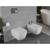 Mexen Margo WC-Schüssel Rimless mit Slim-Absenkautomatik-Sitz, Duroplast, glänzend weiß - 30420900