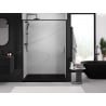 Mexen Exo sliding shower doors 200 cm, transparent, black - 8151-200-000-70-00
