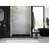 Mexen Exo sliding shower door 170 cm, transparent, gold - 8151-170-000-50-00