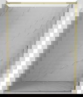 Mexen Exo 190 cm Schiebeduschtür, transparent, gold - 8151-190-000-50-00