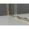 Mexen Exo drzwi prysznicowe rozsuwane 200 cm, transparent, złote - 8151-200-000-50-00