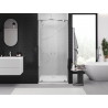 Mexen Exo-BR Duo drzwi prysznicowe podwójne uchylne 120 cm, transparent, chrom - 8182-120-000-01-00