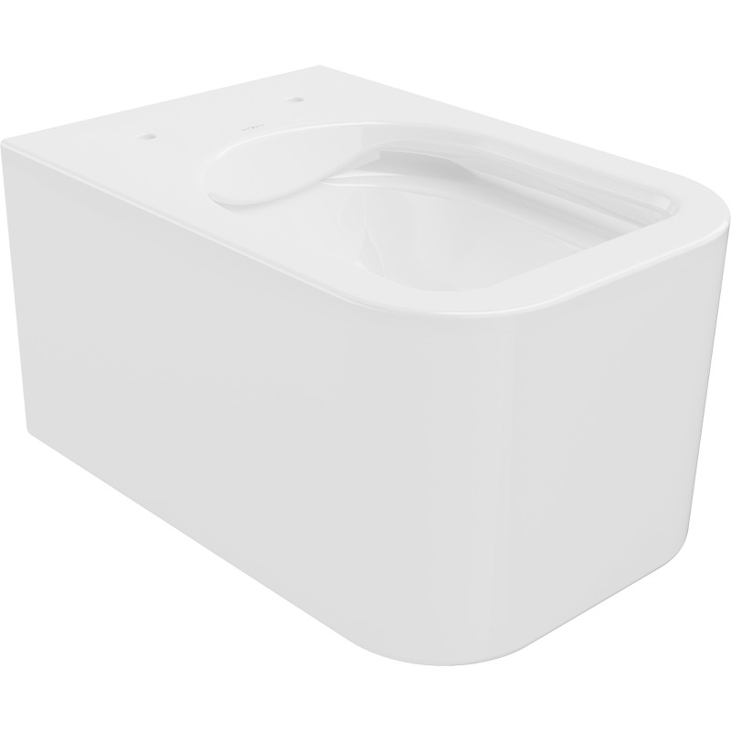 Mexen Elis rimfree WC-pott, valge läige - 3391XX00
