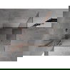 Mexen Mist H T Duschkabine, schwenkbar, links, 100 x 100 cm, transparent, gebürstetes Kupfer - 8A5T-100-100-65-00-L