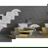 Mexen Lena randloze wc-pot met slim zacht sluitende zitting, duroplast, wit/goud lijn patroon - 30224007