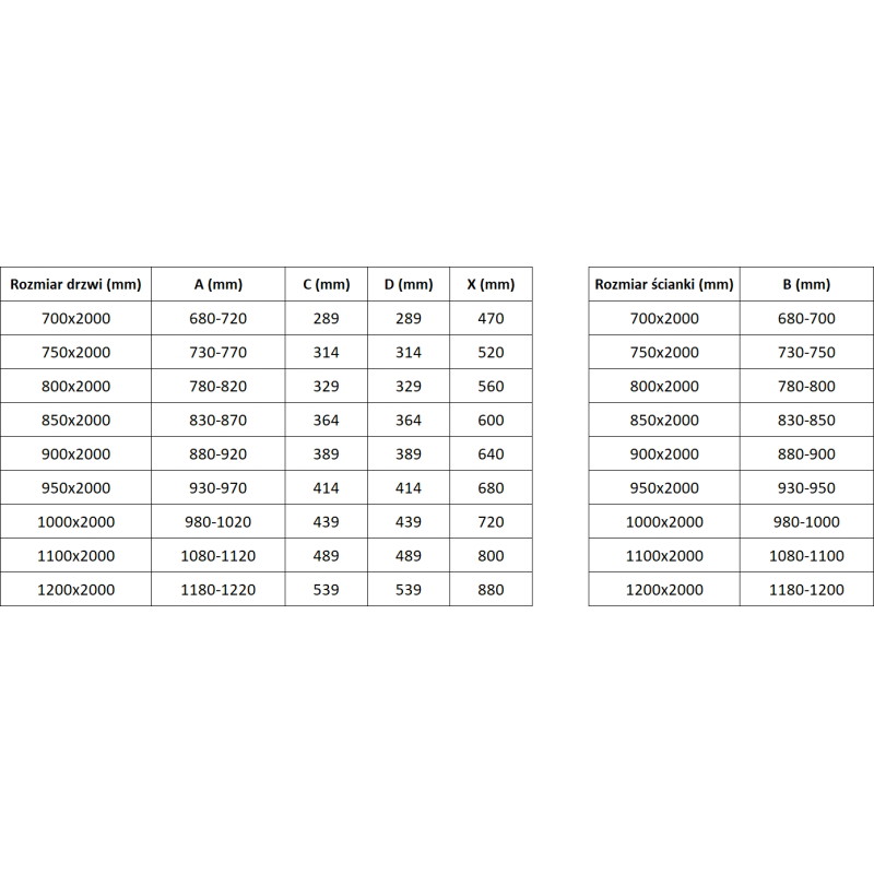 Mexen Exo-F cabina de ducha plegable 80 x 70 cm, transparente, cromo - 816-080-070-01-00