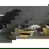 Mexen Lena WC pot Rimfree met soft-close zitting slim, duroplast, zwart mat/goud patroon lijnen - 30224077