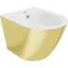 Mexen Lena bidet suspendu, blanc/doré - 35224806