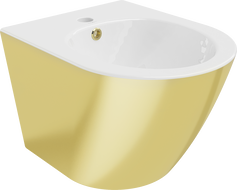 Mexen Lena bidet hangend, wit/goud - 35224806
