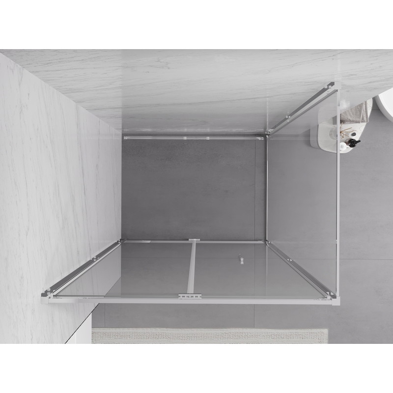 Mexen Exo-F kabina prysznicowa składana 75 x 120 cm, transparent, chrom - 816-075-120-01-00