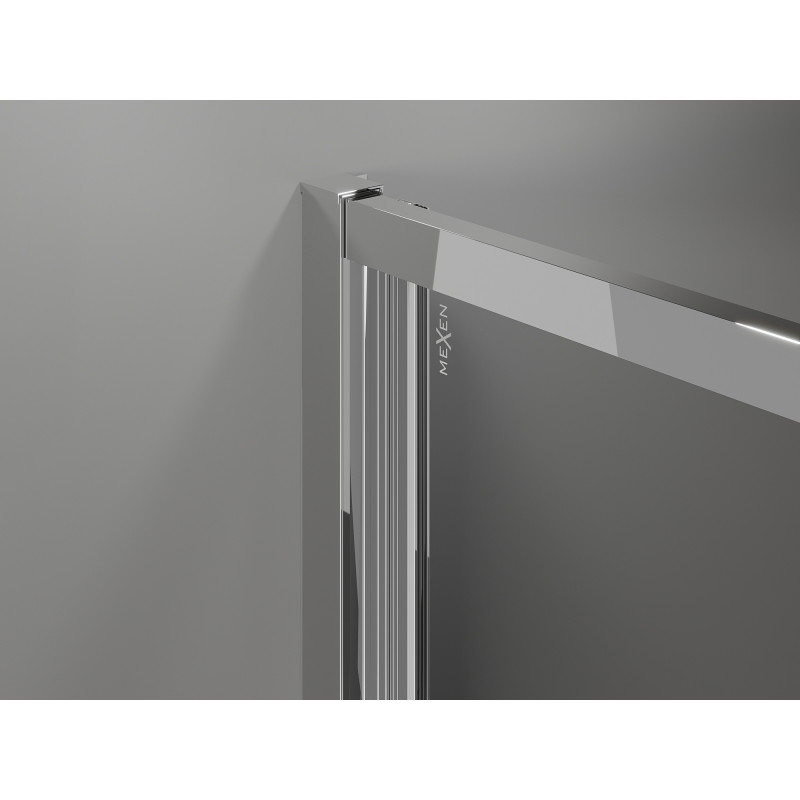 Mexen Exo-F kabina prysznicowa składana 110 x 80 cm, transparent, chrom - 816-110-080-01-00