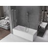 Mexen Velar L vanniparavann 2-liigendiga libistatav 70 x 150 cm, läbipaistev, kroom - 896-070-003-01-01