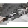 Mexen Velar L badwand 2-delig schuifbaar 80 x 150 cm, transparant, chroom - 896-080-003-01-01