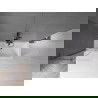 Mexen Velar L Badewannenfaltwand 2-flügelig verschiebbar 80 x 150 cm, transparent, Gun Metal - 896-080-003-01-95