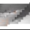 Mexen Velar L Badewannenfaltwand 2-flügelig verschiebbar 80 x 150 cm, transparent, gebürstetes Kupfer - 896-080-003-01-65