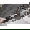 Mexen Velar L badscherm 2-delig schuifbaar 80 x 150 cm, transparant, roze goud - 896-080-003-01-60