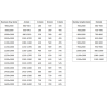 Mexen Exo-R kabina prysznicowa uchylna 105 x 70 cm, transparent, chrom - 819-105-070-01-00