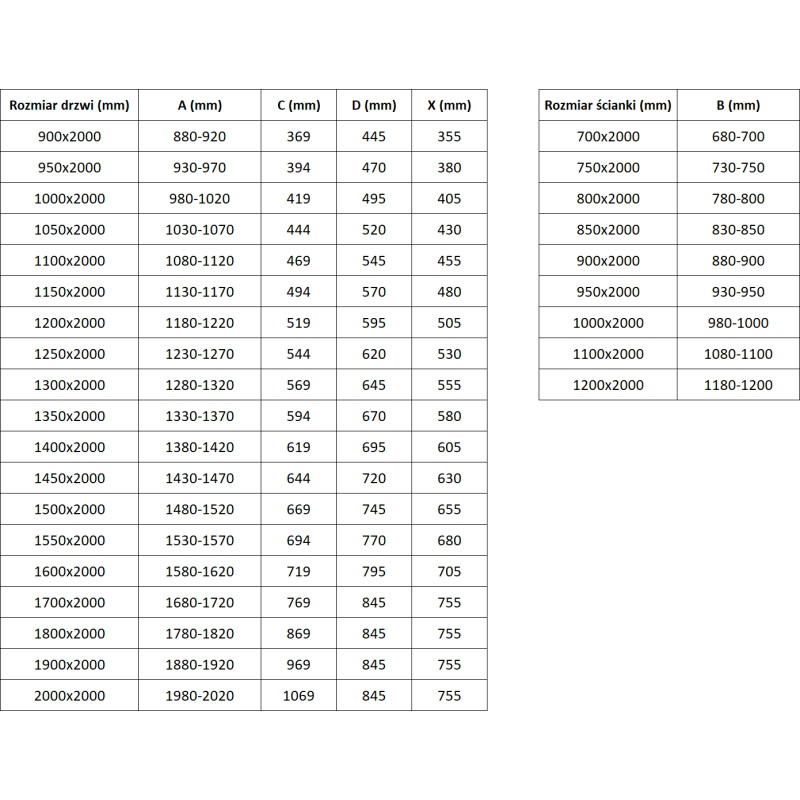 Mexen Exo-S skjutdörrsduschkabin 135 x 80 cm, transparent, krom - 8151-135-080-01-00
