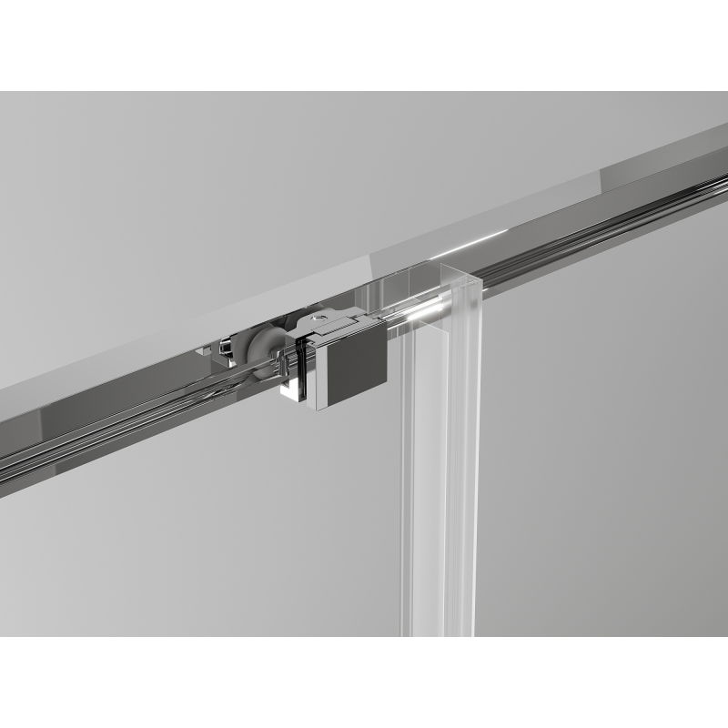 Mexen Exo Schiebeduschkabine 190 x 70 cm, transparent, Chrom - 8151-190-070-01-00