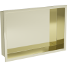 Mexen X-Wall-R półka wnękowa z kołnierzem 45 x 30 cm, złota - 1950453010