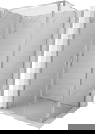 Mexen Exo ντουζιέρα με ανοιγόμενη πόρτα 90 x 110 cm, διάφανη, χρώμιο - 8182-090-110-01-00