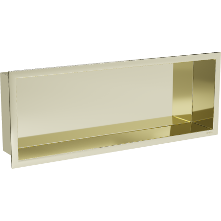 Mexen X-Wall-R półka wnękowa z kołnierzem 60 x 20 cm, złota- 1950602010