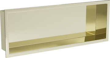 Mexen X-Wall-R półka wnękowa z kołnierzem 60 x 20 cm, złota- 1950602010