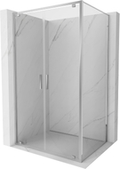 Mexen Exo-BR Duo kabina prysznicowa uchylna 90 x 120 cm, transparent, chrom - 8182-090-120-01-00