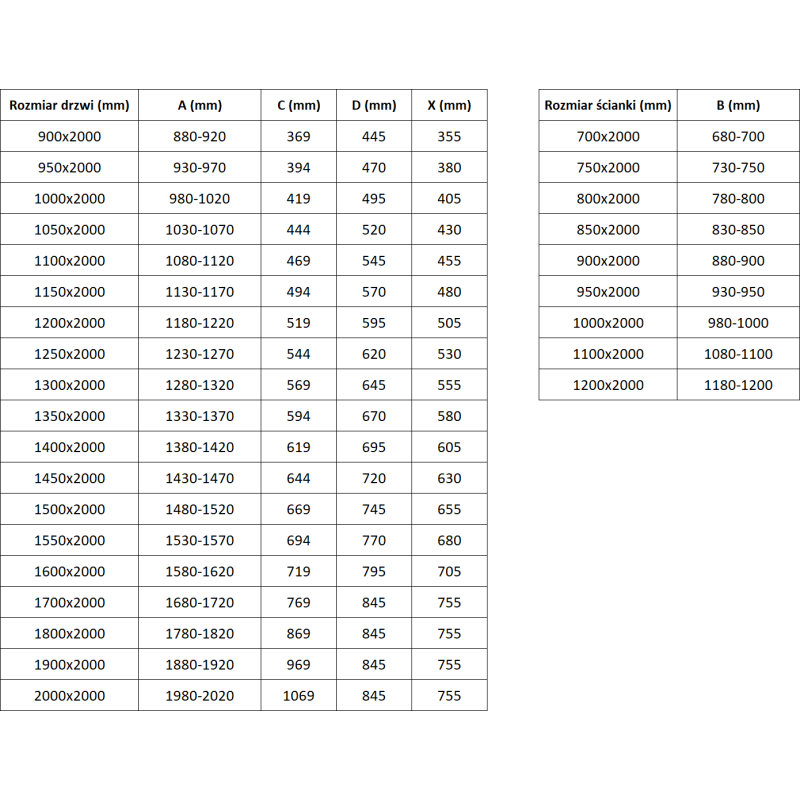 Mexen Exo Schieβduschkabine 190 x 100 cm, transparent, Chrom - 8151-190-100-01-00