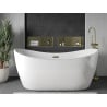 Mexen X-Wall-R półka wnękowa z kołnierzem 60 x 20 cm, złota- 1950602010