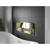 Mexen X-Wall-R półka wnękowa z kołnierzem 90 x 30 cm, złota - 1950903010