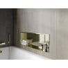Mexen X-Wall-R półka wnękowa z kołnierzem 90 x 30 cm, złota - 1950903010