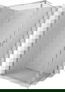 Mexen Exo bīdāmās dušas kabīne 200 x 110 cm, caurspīdīga, hromēta - 8151-200-110-01-00