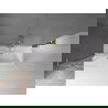 Mexen Velar L Badewannenabtrennung 2-flügelig Schiebbar 75 x 150 cm, transparent, gold gebürstet - 896-075-003-01-55